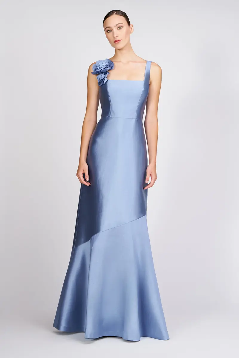 Emelia Duchess Satin Gown for Mothers of the Bride and Bridesmaids