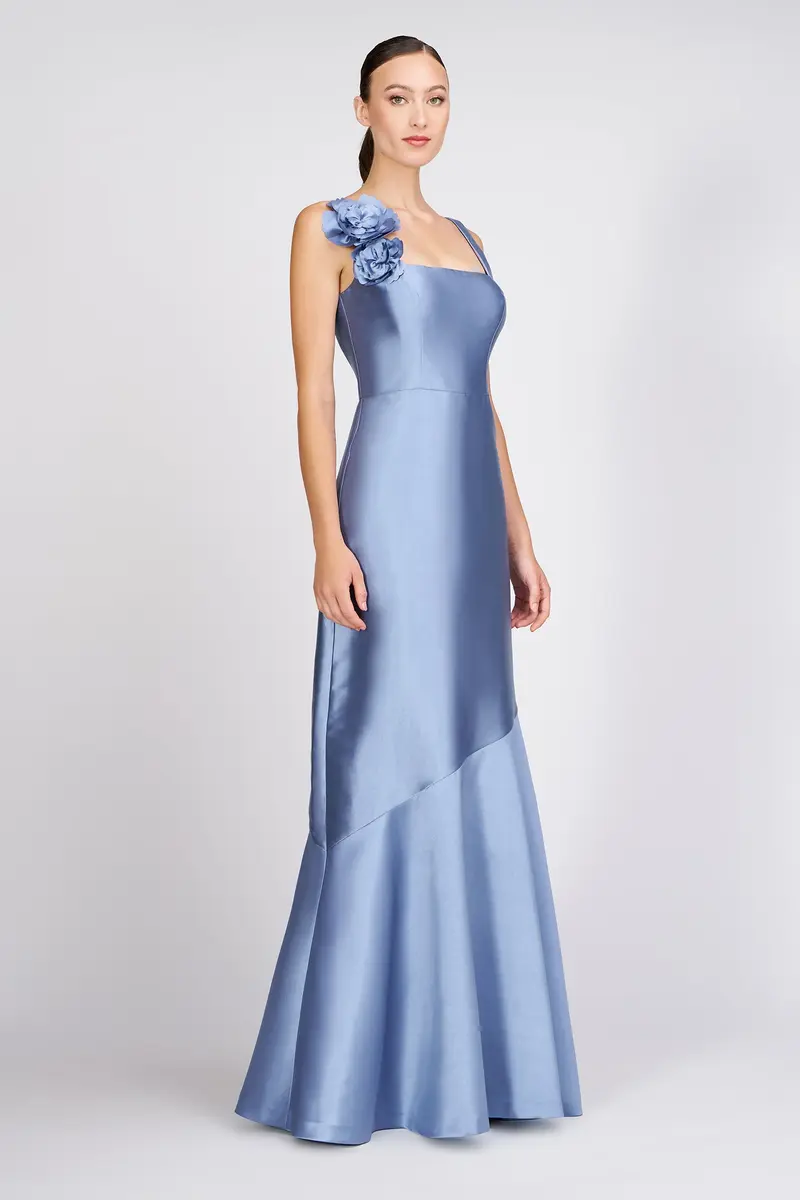 Emelia Duchess Satin Gown for Mothers of the Bride and Bridesmaids