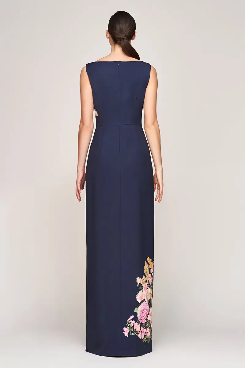 Esti Bateau-Neck English Garden Jumpsuit