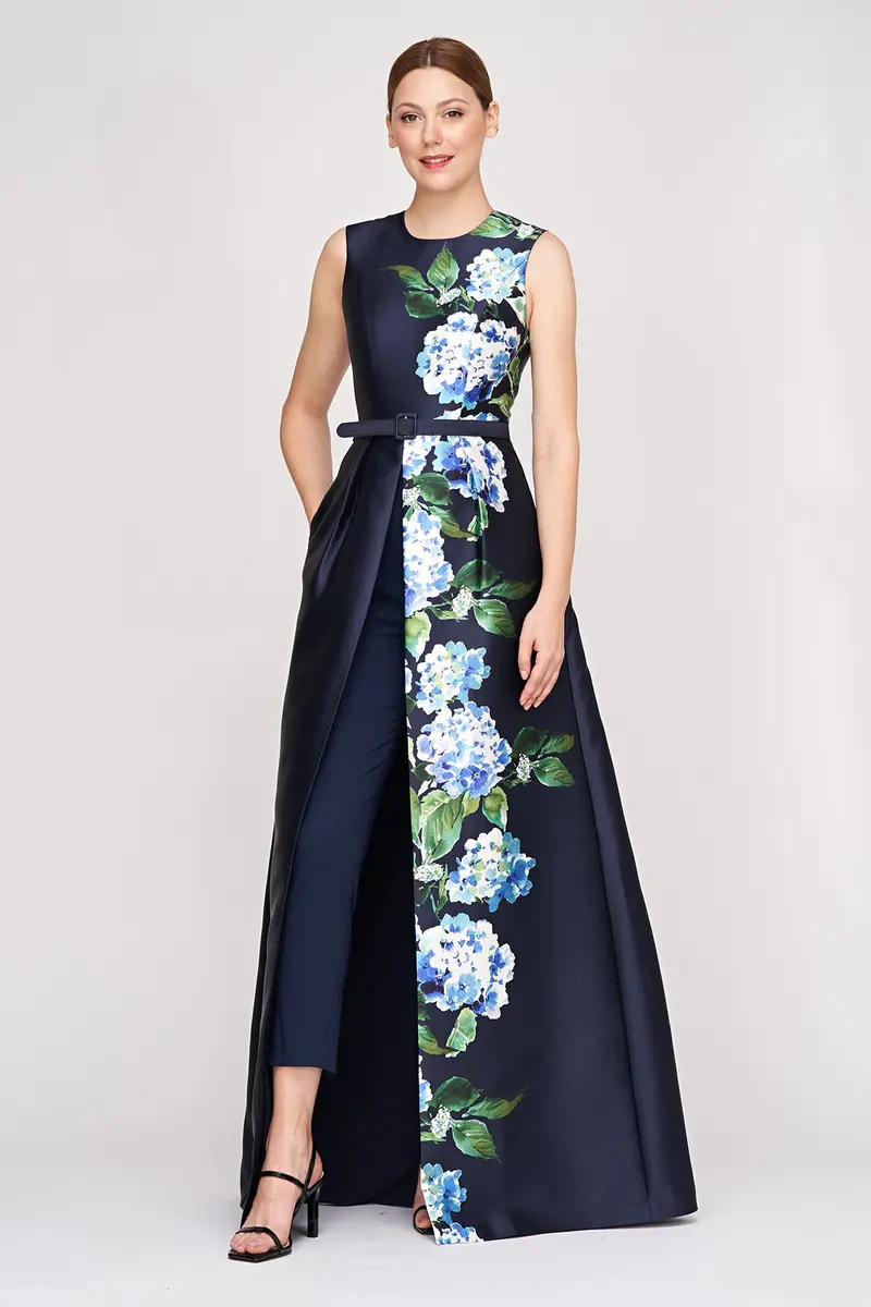 Finley One-Shoulder Walk-Thru Jumpsuit