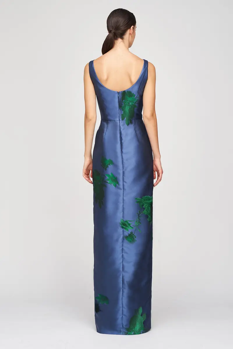Michelle Floral Pleated Walk-Thru Jumpsuit 2