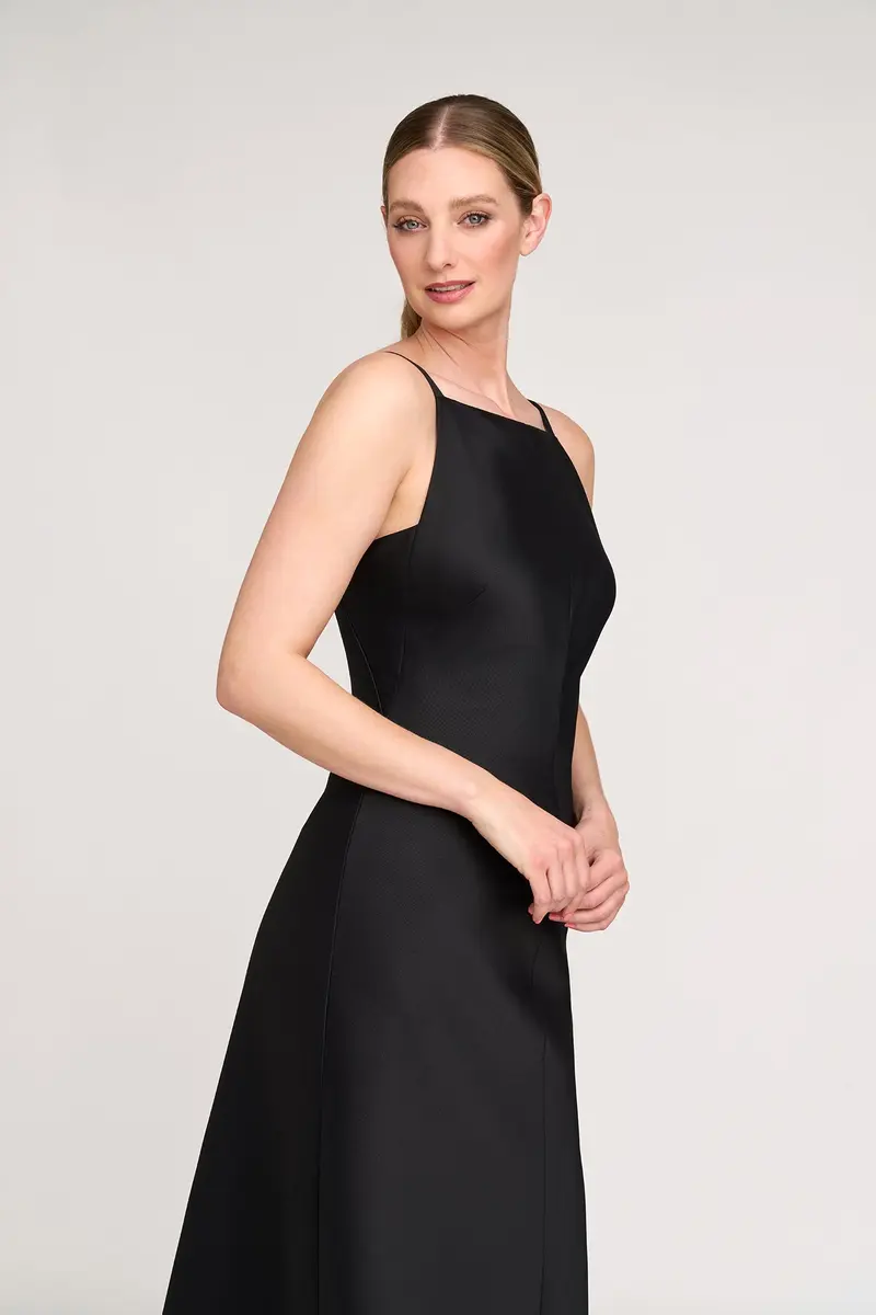 Moira Minimalist Stretch Mikado Gown