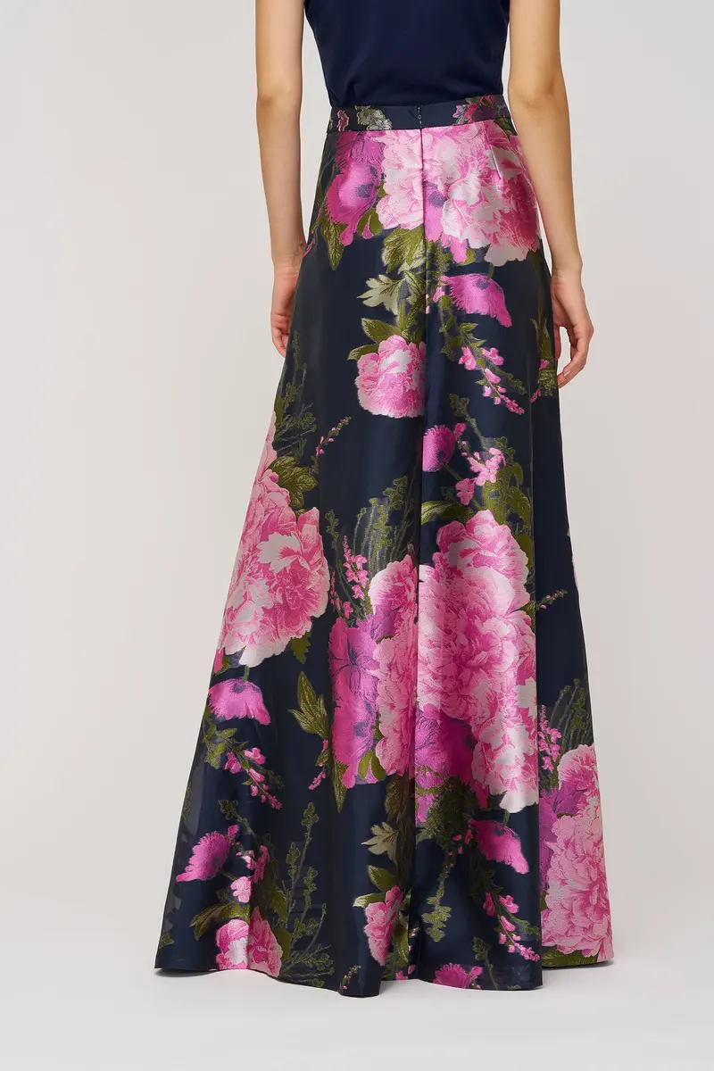 Peony Organza Jacquard Ballgown Skirt