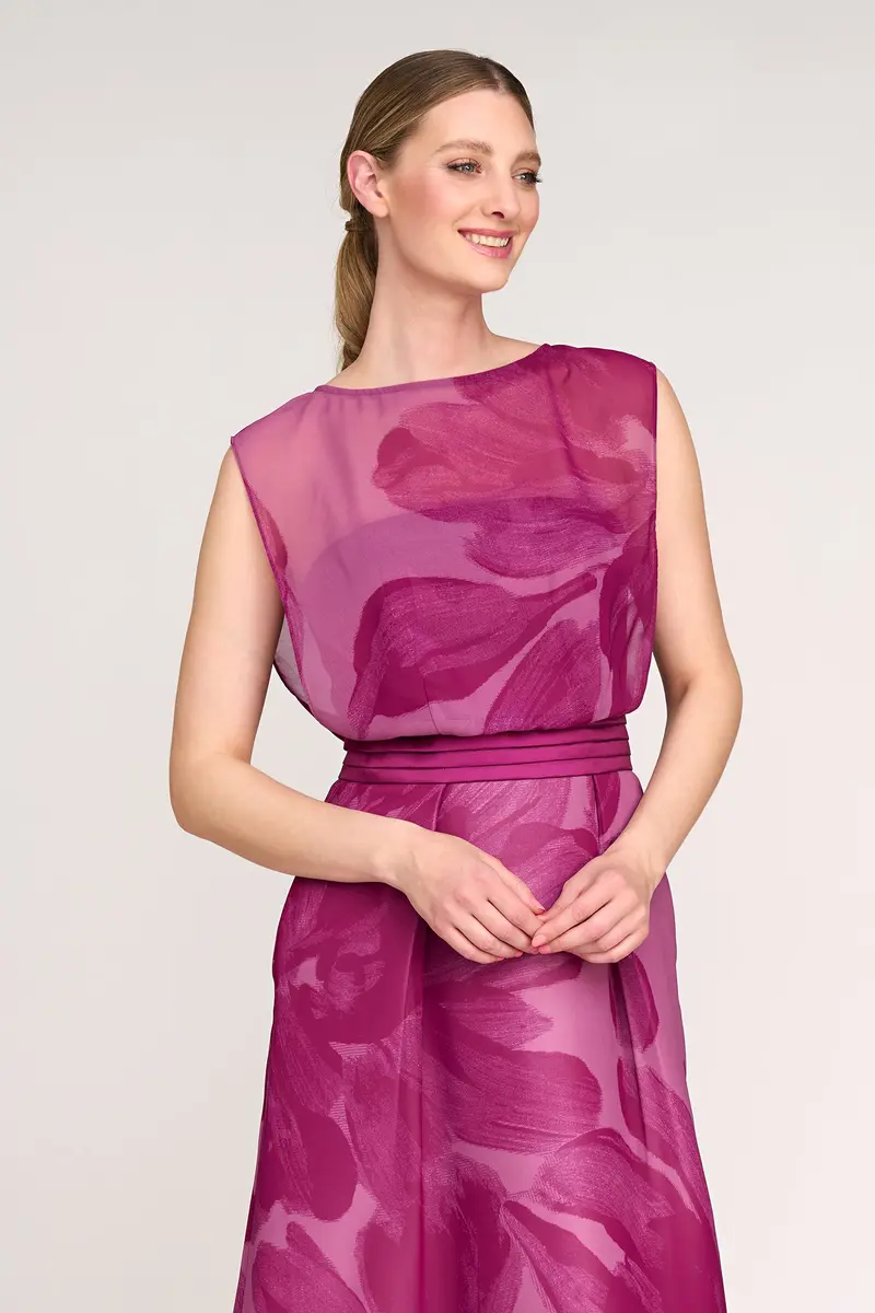 Romantic Italian Floral Ball Gown