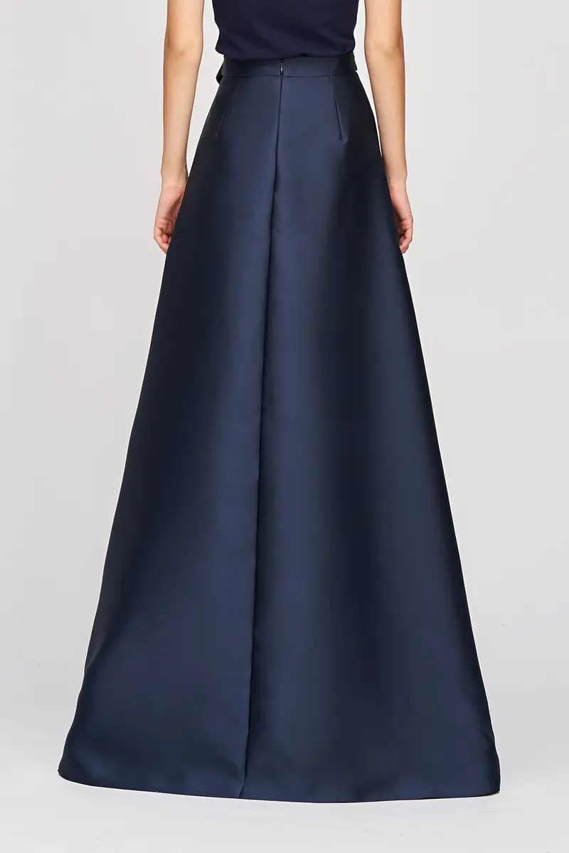 Verona Two-Piece Gown Set: Mikado Skirt & Stretch Crepe Pants