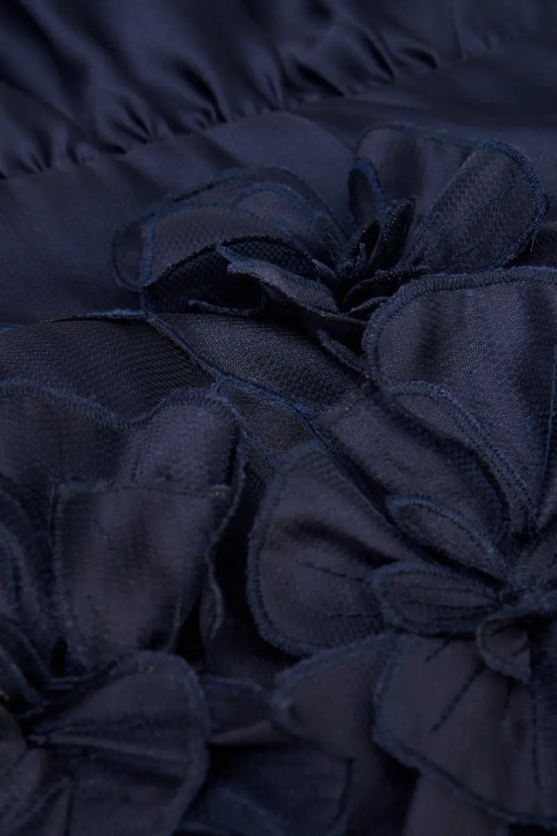 Waverly Honeycomb Organza Gown
