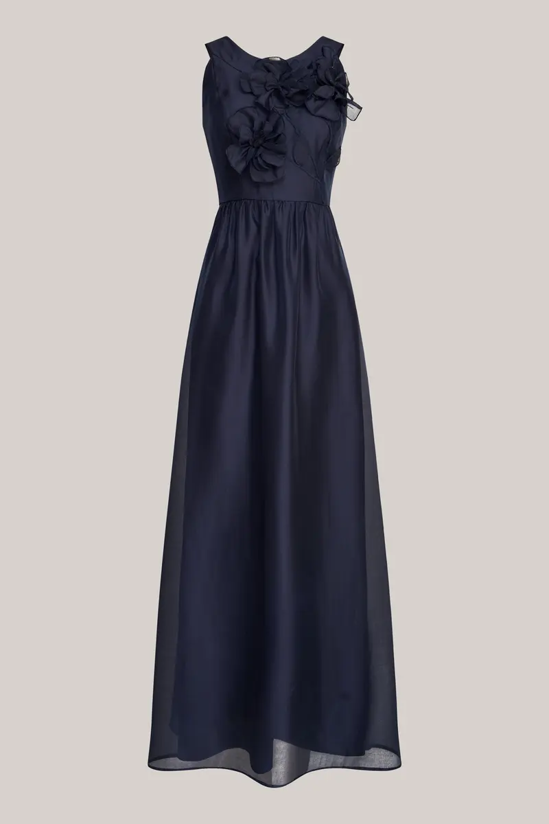 Waverly Honeycomb Organza Gown